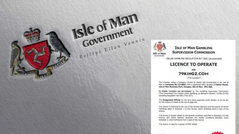 Giấy phép từ Isle of Man Gambling Supervision Commission